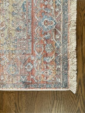 5x8’ Persian-Style Vintage Medallion Fringe Area Rug | Like New!